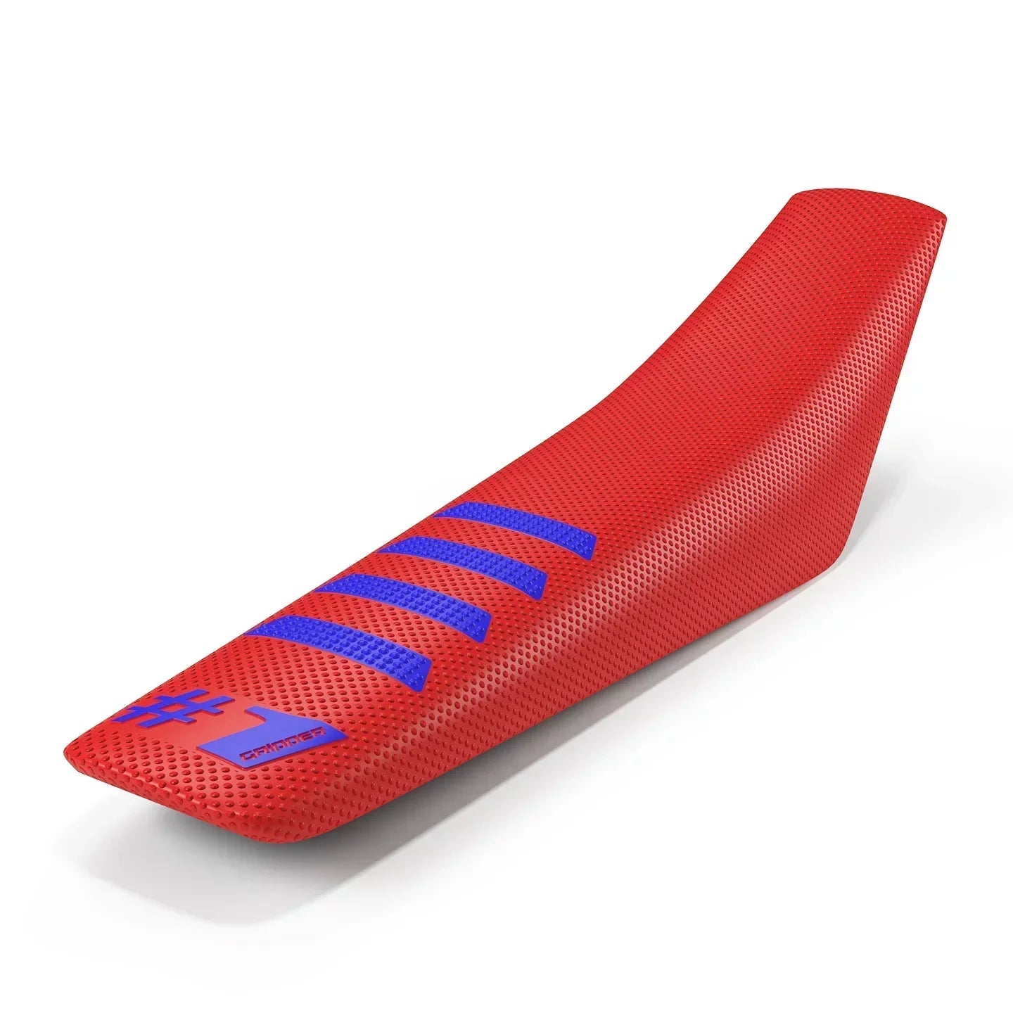 Funda de asiento acanalada Gripper 1G - Rojo/Azul