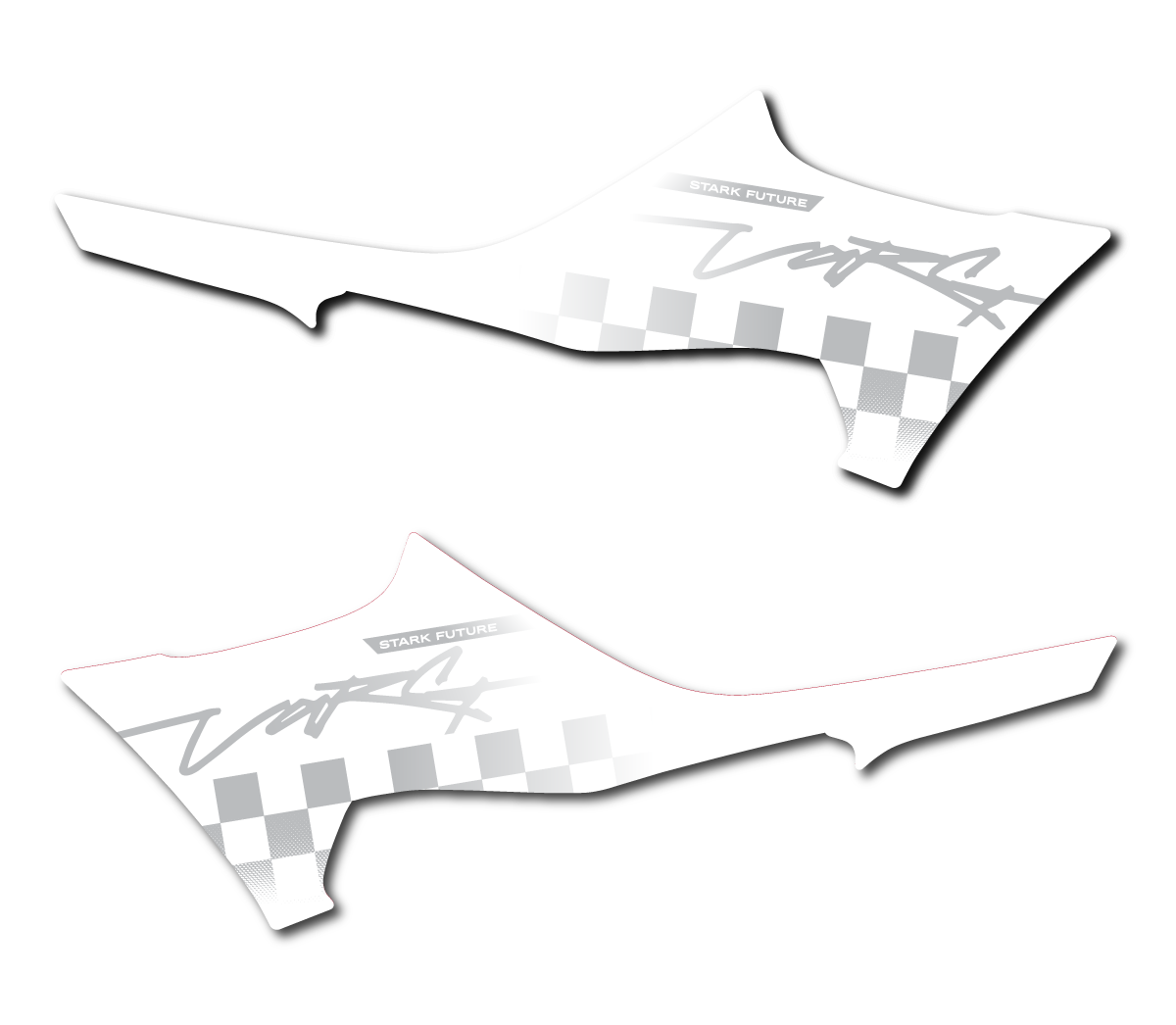 Sudario blanco de Stark Varg Racing