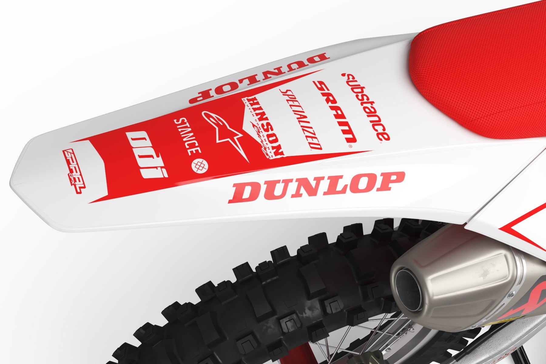 GasGas // Racer White (Tous les vélos)