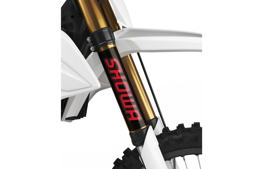 Gráficos de la horquilla superior // Showa // Negro