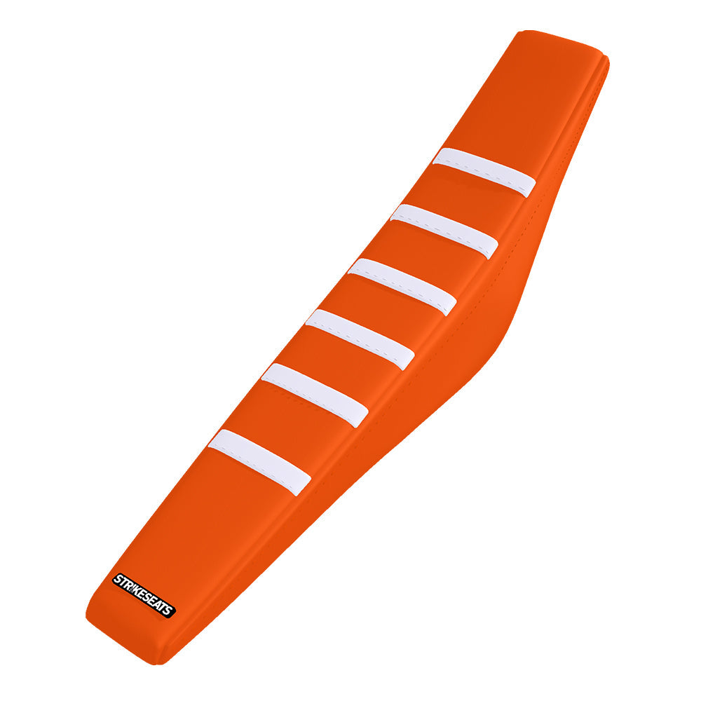 KTM 85SX 18-23 Housse de Selle Gripper NOIR/ORANGE/ORANGE