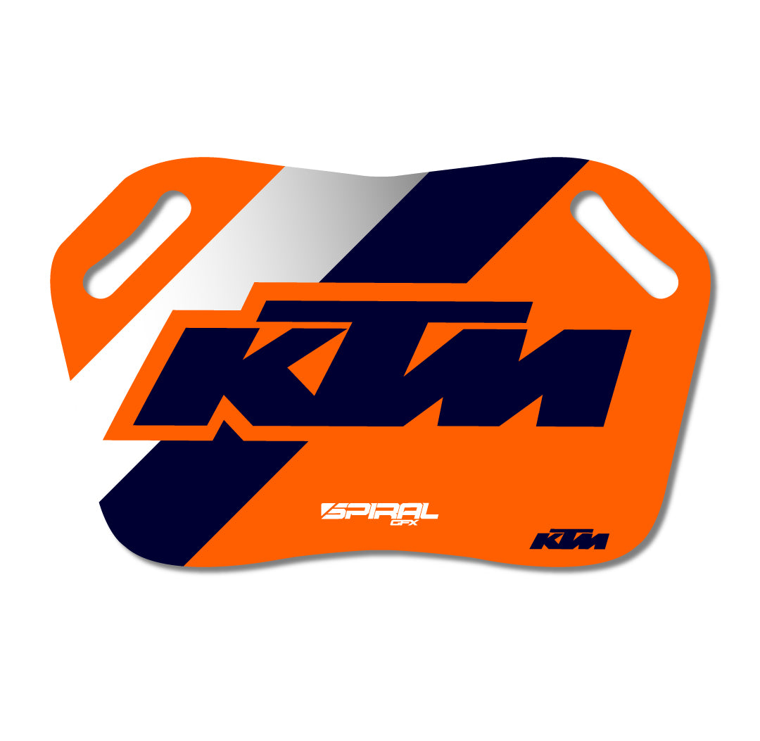 Panneau de protection KTM // Bleu Orange