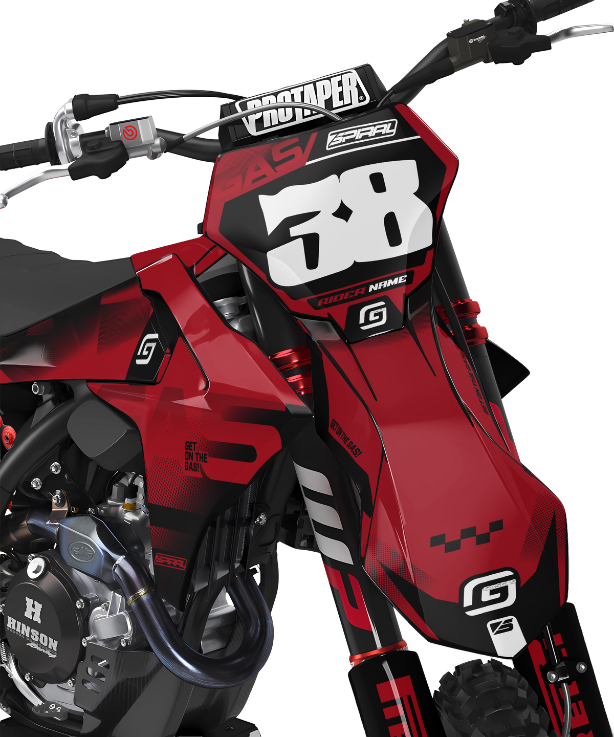 GasGas // Blur Red (Todas las motos)