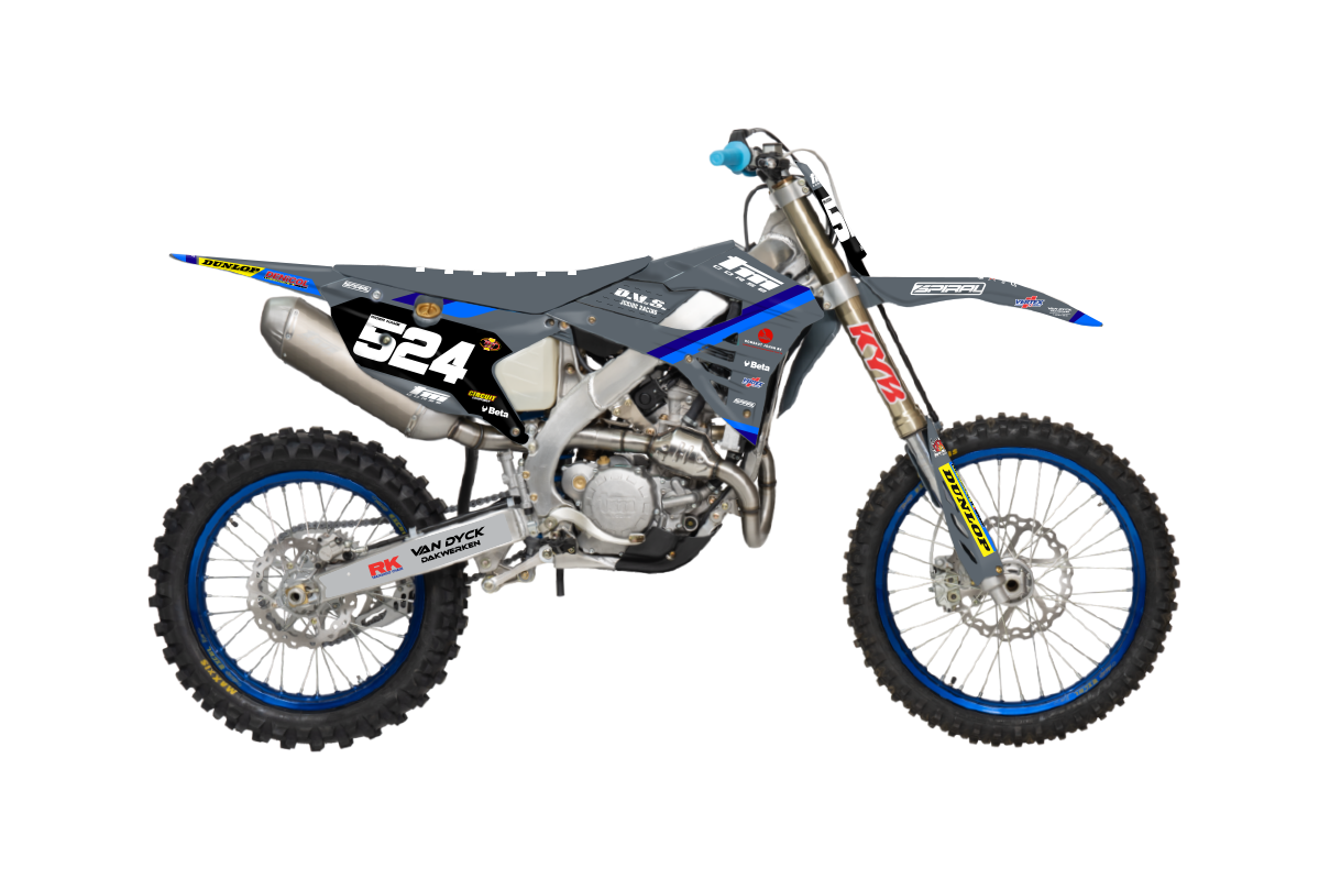 Husqvarna // Beast Black Blue (Todas las motos)